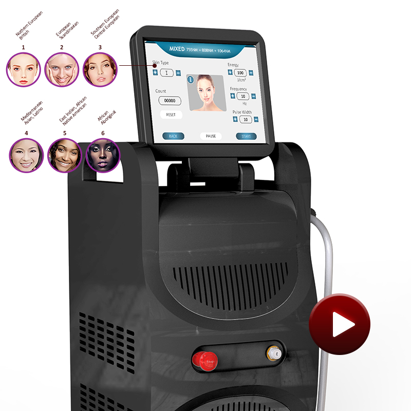 DL900MIX laser hair removal
